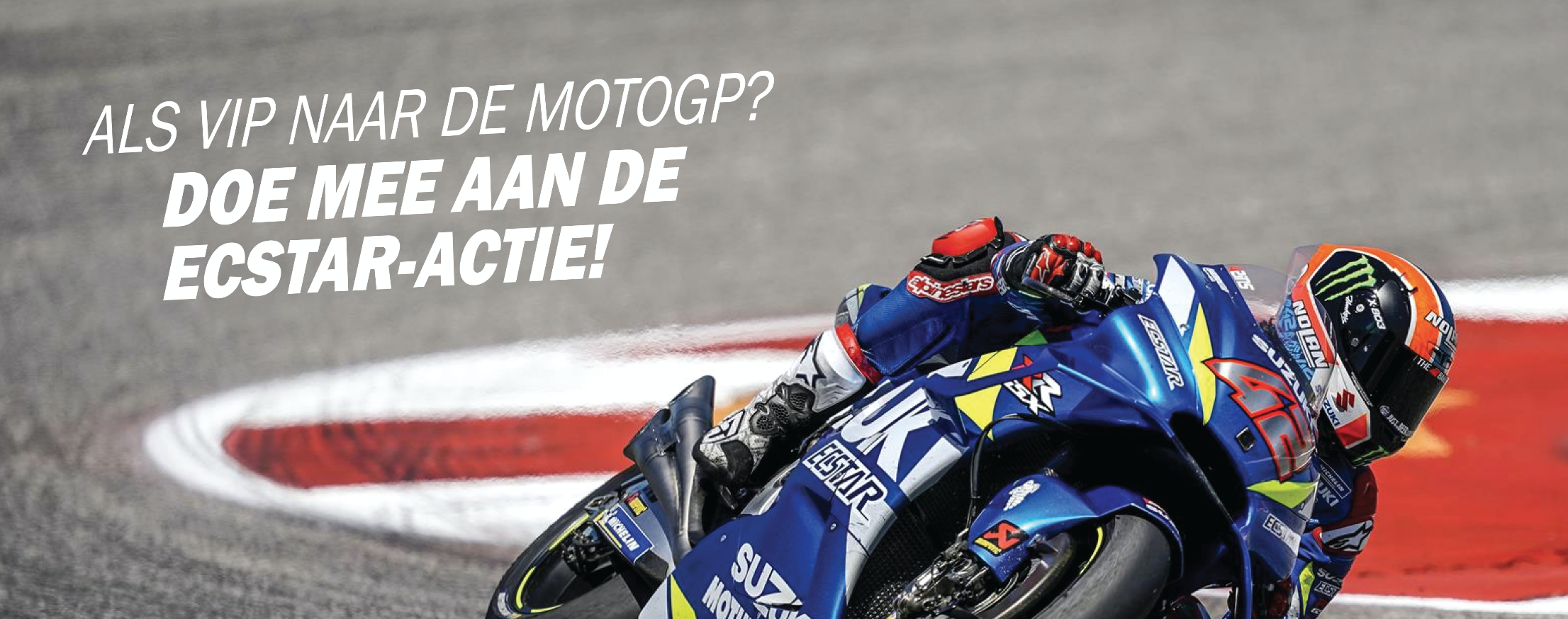 Doe mee aan de Ecstar-actie en maak kans op een VIP Arrangement voor de MotoGP!